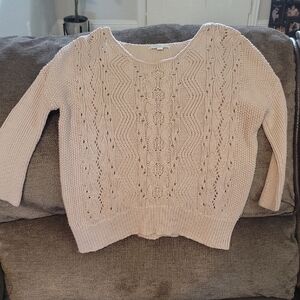 GAP Women's Beige Knit Sweater